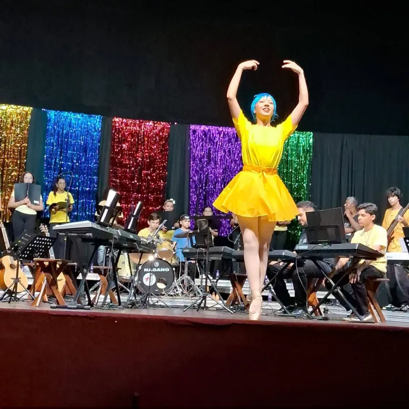 Apresentação final do ano - Dança